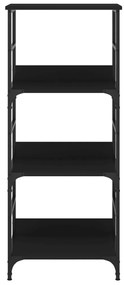 Estante 50x33x117,5 cm derivados de madeira preto