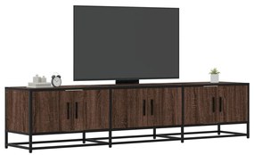 vidaXL Móvel de TV 180x35x41 cm derivados de madeira carvalho castanho