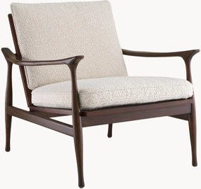 Poltrona em bouclé Manzo