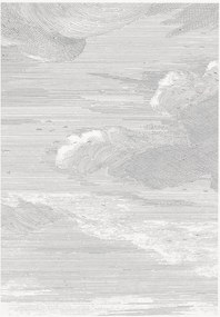 Papel de parede não tecido Engraved Clouds