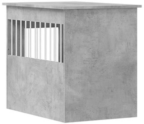 Móvel casota para cão 55x80x68 derivados madeira cinza-cimento