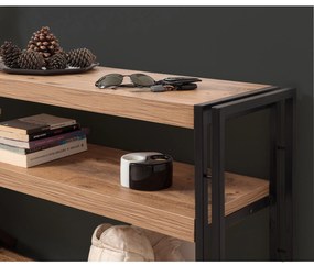 Aparador Cosmo – Pinho Atlântico/Preto – 140x80x35 cm