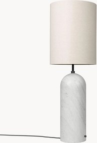 Candeeiro de pé regulável com base em mármore Gravity, Alt 130 cm