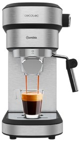 Máquina de café Express Cafelizzia 790 Steel DUO 1350 W, expressos e cappuccinos, Thermoblock, 20 bares, modo automático de 1-2 cafés, vaporizador ori