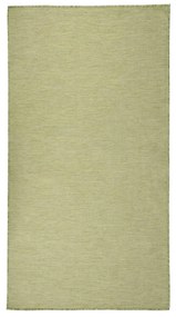 vidaXL Tapete de tecido plano para exterior 80x150 cm verde