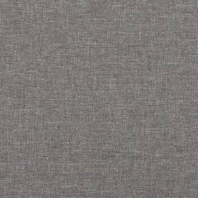Painel de parede 12 pcs 90x30 cm tecido 3,24 m² cinza-claro