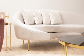 Sofá de 3 Lugares Eses – Bege – 255 cm x 120 cm x 85 cm
