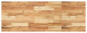 vidaXL Tampo p/ móvel de WC 140x50x2cm acácia maciça acabamento a óleo