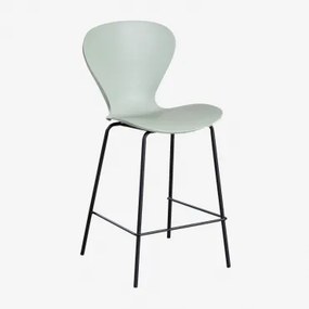 Pack De 4 Bancos Altos Uit ↑65 Cm & Negro & Polipropileno Celadon - Sklum