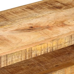Móvel de TV 110x30x40 cm madeira de mangueira maciça