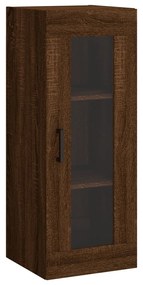 Vitrine Brenna de 180 cm - Castanho - Design Nórdico