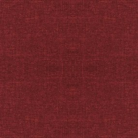 Cadeira de escritório giratória tecido vermelho tinto