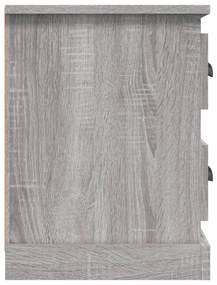 Móvel de TV 102x35,5x47,5 cm derivados de madeira cinza sonoma