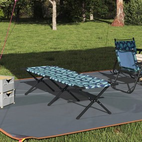 Cama de Sol Dobrável com Bolsa de Transporte Padrão de Folha 600D Fabr