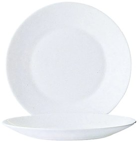 Prato de Sobremesa Arcoroc Restaurant 6 Unidades Branco Vidro (ø 19,5 cm)