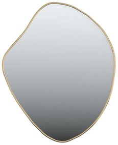 Espelho de parede 60x50 cm dourado