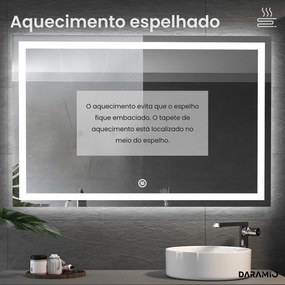 Espelho com luz F2