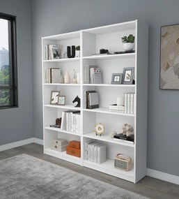 Estante Bigs – Branco – 160x180x28 cm