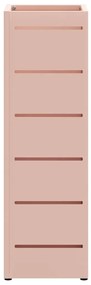 Suporte para Guarda-chuva Rosa Metal Inserções Decorativas