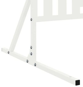 Tela de Privacidade Branca 100x50x180 cm em Aço