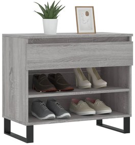 Sapateira 70x36x60 cm derivados de madeira cinzento sonoma