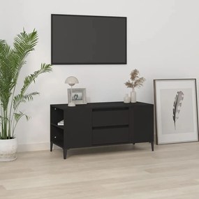 Móvel para TV 102x44,5x50 cm derivados de madeira preto