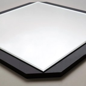 Espelho Carre – Preto – 70 cm x 70 cm