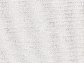 Cama de casal em tecido branco-creme 160 x 200 cm MILLAY Beliani