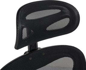 Cadeira de escritório preta Roseburg