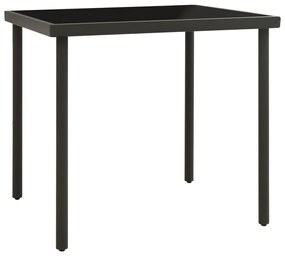 3 pcs conjunto de jantar para exterior aço