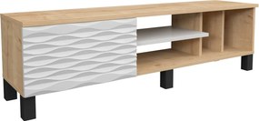 Móvel TV Olyo – Branco Safira – 140x35x40,3 cm