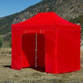 Tenda 3x2 Eco (Kit Completo) - Vermelho
