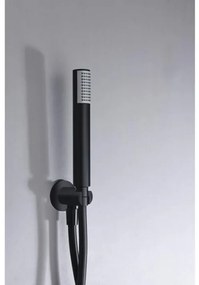 Torneira de parede mono comando para banheira preto mate Belice