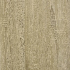 Aparador 60x35x70 cm derivados de madeira cor carvalho sonoma