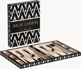 Jogo de tabuleiro em madeira lacada Backgammon
