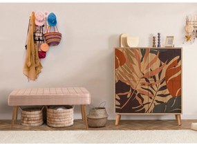 Conjunto de Mobiliário de Entrada Multilux – Sonomo Stone – Sapateira: