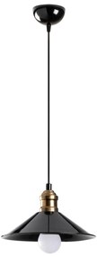 Chandelier Berceste – Preto – 24 cm x 108 cm