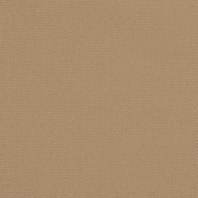 Guarda-sol de jardim com poste de aço 388x388x248 cm castanho