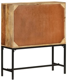 Armário alto 80x30x95 cm madeira de mangueira áspera maciça