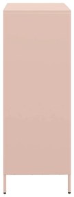 Móvel alto 68x39x103,5 cm aço rosa