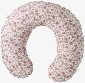 Capa para almofada de amamentação estampado rosa