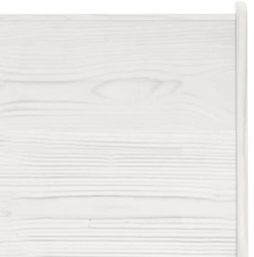 Banco de canto REINE 151 cm pinho maciço branco