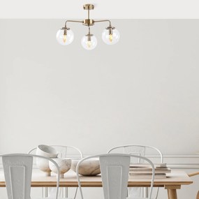 Candeeiro Chandelier Viran – Vintage – 56 x 56 x 43 cm