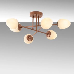 Candeeiro Chandelier Camflo – Cobre – 81 x 81 cm