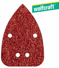 Papel de Lixa Wolfcraft 1757000 80 G (9,6 X 13,6 cm)