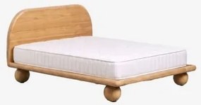 Cama Em Madeira De Manga Bicheno Madeira De Manga & 180 X 200 Cm & 180 X 200 Cm - Araneiz - Sklum