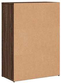 Aparadores 2 pcs 60x30x84cm derivados madeira carvalho castanho
