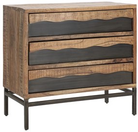 CÓMODA YELLOWSTONE CM 88X45X80 (MADEIRA NILOTICA ACÁCIA)