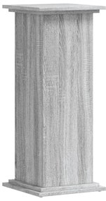 Suporte p/ plantas 33x33x80 cm derivados madeira cinza sonoma