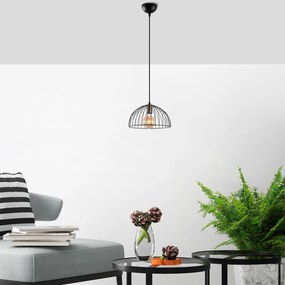 Candeeiro Telkure – Preto Antique – 31 x 31 x 105 cm
